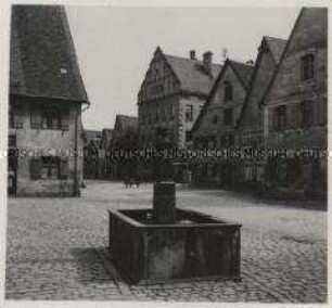 Dinkelsbühl, Nördlinger Straße, Brunnen