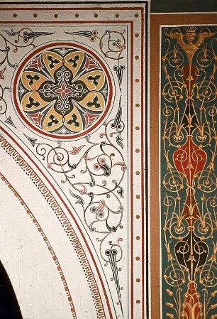 Malereien im pompejanischen Stil