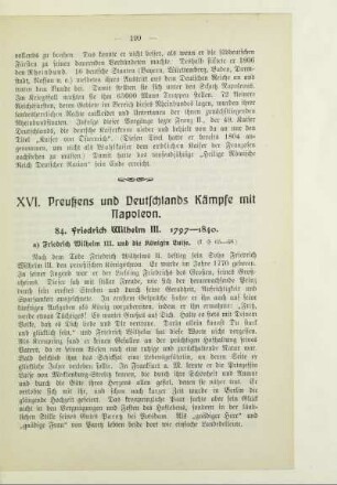 XVI. Preußens und Deutschlands Kämpfe mit Napoleon