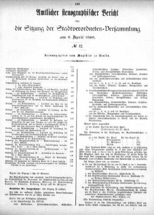 No 12, 6. April 1898