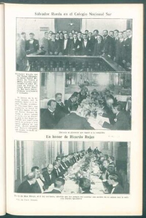 Salvador Rueda en el Colegio Nacional Sur