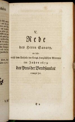 Von der Wahren Demuth und von der falschen Demuth.