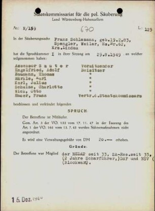 Schlemann, Franz