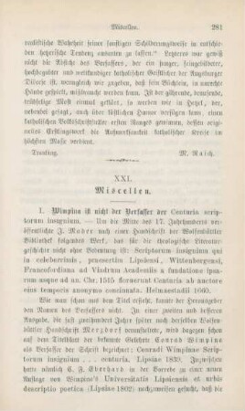 281-288 Miscellen