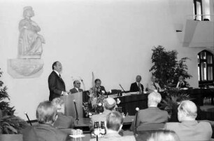 Freiburg: Ministerpräsident Dr. Filbinger, Ansprache vor dem Gemeinderat