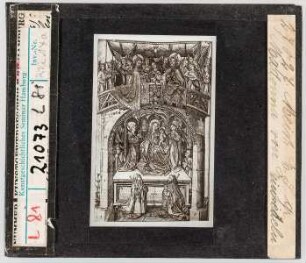 Meister E.S.: Madonna von Einsiedeln