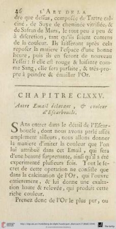 Chapitre CLXXV
