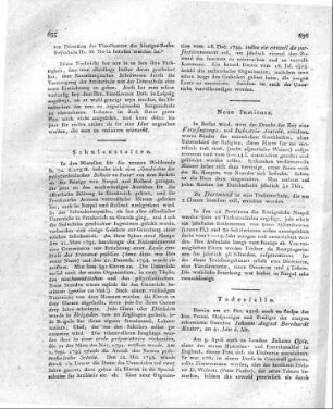 Schulanstalten.