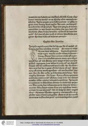De corvo et vulpe. Capitulum primum