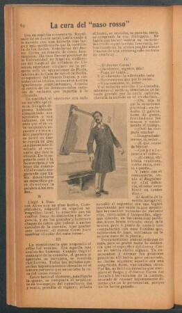 La cura del "naso rosso"