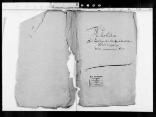 Rechnung über Einnahme und Ausgabe der Deputatgelder des Erbprinzen Ludwig (IX.) in dem Zeitraum 1754-1757 (mit Urkundenbelegen)