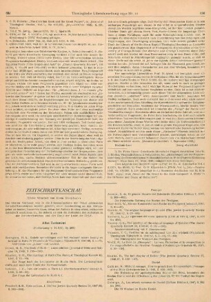 Zeitschriftenschau