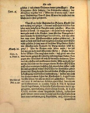 Sechs erhebliche und wolgegründte ursachen, warumb man Lutheri secten verlassen und zu der alten Catholischen Römischen Kirchen tretten soll