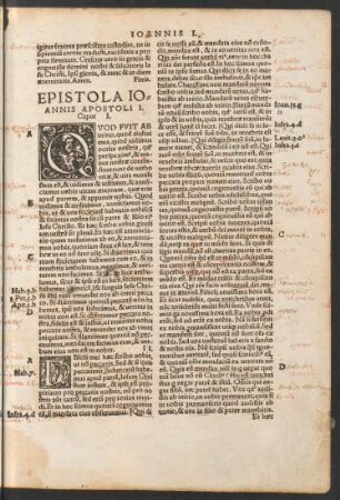 Epistola Ioannis Apostoli I.