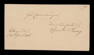 (Oettingen, 6.6.1838) Fanny