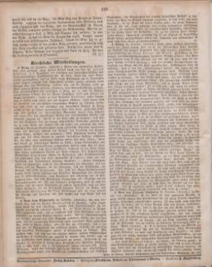 520 Kirchliche Mittheilungen