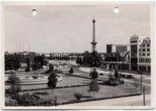 Berlin, Reichskanzlerplatz und Funkturm