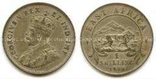 British East-Afrika, 1 Shilling