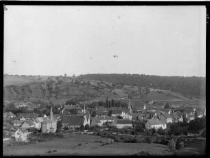 Adelsheim Ortsansicht von Nordwesten