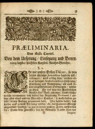 Praeliminaria.