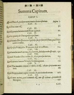 Summa Capitum.