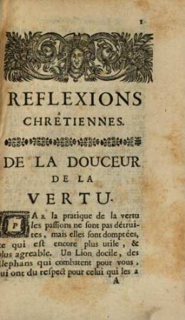 Reflexions Chretiennes