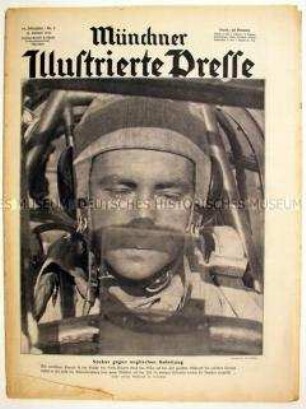 Wochenzeitschrift "Münchner Illustrierte Presse" u.a. mit einem Bildbericht über rumänische Legionärinnen
