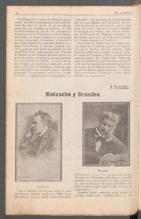 Nietzsche y Brandes
