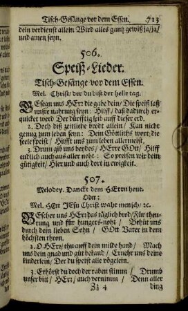 Speiß-Lieder.