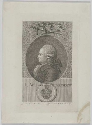 Bildnis des I. W. von Archenholtz