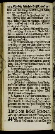 [26. Cap.] Umb den lieben Frieden.