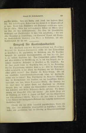 Kongreß für Knabenhandarbeit