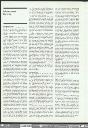 Bauausstellung : Informationen Berichte
