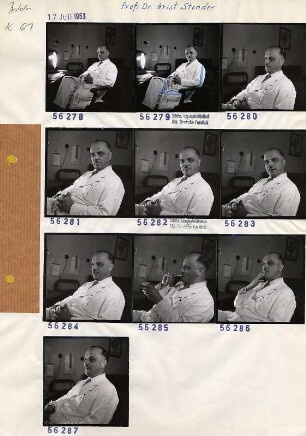 Portraitserie Arist Stender