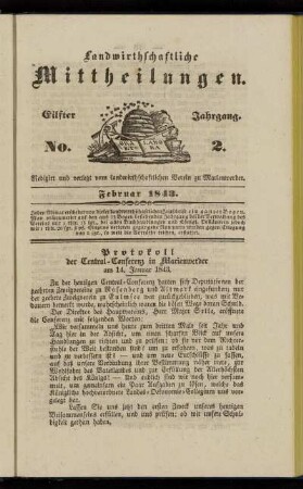 Eilfter Jahrgang. No. 2.