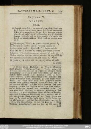 Satyra V. Ulysses.