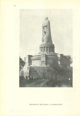 Bismarck-Denkmal in Hamburg
