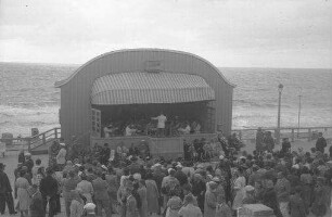 Westerland: Strandpromenade, beim Konzert