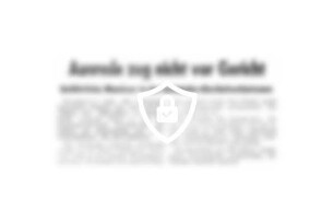 Ausrede zog nicht vor Gericht