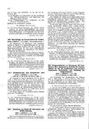 Schulentlassung zum Herbsttermin 1944 : [Amtliche Erlasse] ; [Amtlicher Teil]