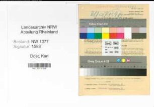 Entnazifizierung Karl Dost , geb. 29.01.1907 (Polizist)