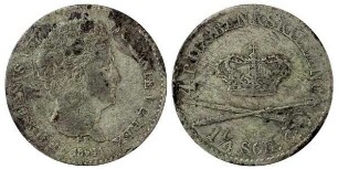 4 Rigsbankskilling, Dänemark: Christian VIII. (1839-1848)