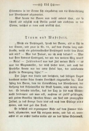 Traum und Wahrheit
