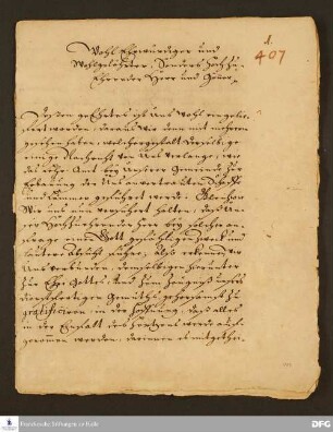 Brief von August Hermann Francke an [Samuel Stryk].