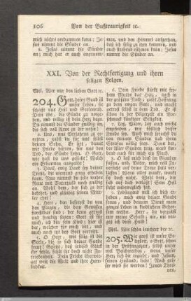 XXI. Von der Rechtfertigung und ihren seligen Folgen.