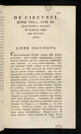 411-446, Liber Secundus
