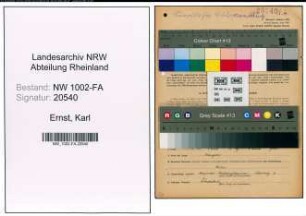Entnazifizierung Karl Ernst, geb. 20.04.1877 (Abt.Leiter)