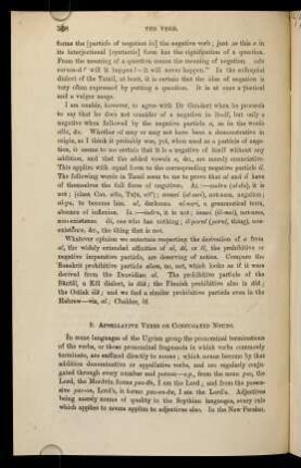 368-372, 9. Appellative Verbs or Conjugated Nouns