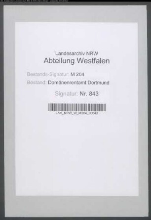 Walddistrikt Bracken (Stadt Gevelsberg): Ersteigerung einer Abteilung durch Peter Ernst