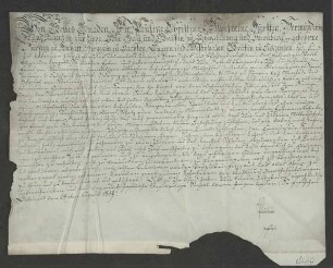 1819 Apr. 24. Fürstl. lipp. Lehnsbrief f. Kleinsorge über den Laubkerhof.